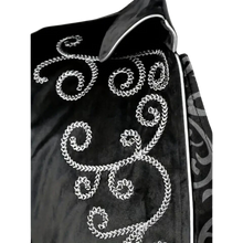 Load image into Gallery viewer, Embroidered Victorian Tailcoat Medieval Frock Coat Renaissance Black XXL 44