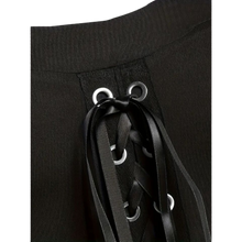 Load image into Gallery viewer, Gothic Witch Cosplay Dress - Women's with Retro Mesh Design Black / XXL(14)