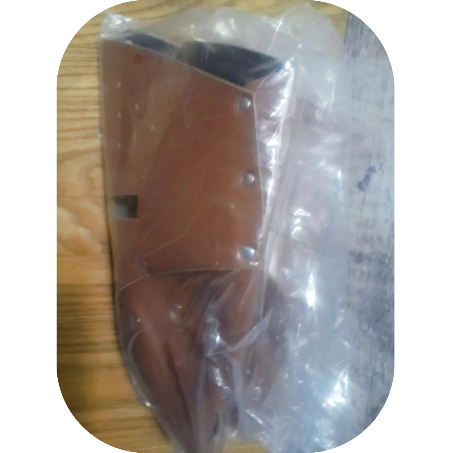 Medieval Brown Vegan Leather Helmet Viking Pirate Warrior Hat Soldier Cosplay