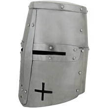 Load image into Gallery viewer, Medieval Knight's Helmet Full Size
