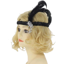 Load image into Gallery viewer, 1920'S Mermaid Flapper Gown Party Evening Dress With Accessories Set Green Large