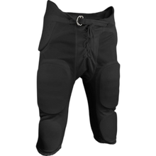 Load image into Gallery viewer, Double Knit Youth Integrated Football Pants Youth XS Black