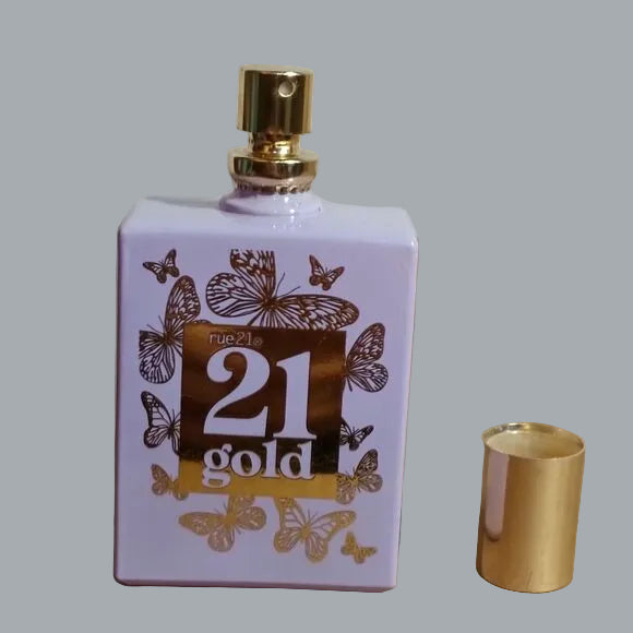 Rue21 21 Gold Eau de Parfum Perfume Spray 1.7oz/50ml Limited Edition: 80% Full