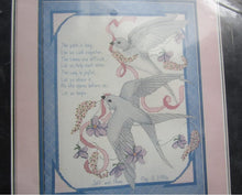 Load image into Gallery viewer, Wedding Announcement Counted Cross Stitch Kit