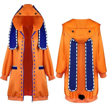 Load image into Gallery viewer, Han shan Runa Yomozuki Cosplay Costume Orange with with Ears Twin XS