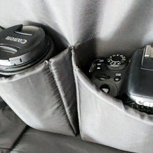 Load image into Gallery viewer, Daily Backpack 18L Laptop Bag Work & Travel Black Gray 19"x14"x6" New Durable