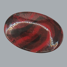 Load image into Gallery viewer, Vintage Japanese Lacquer Nesting Boxes Set - 6", 5", 4" Red & Black Marbled Jars