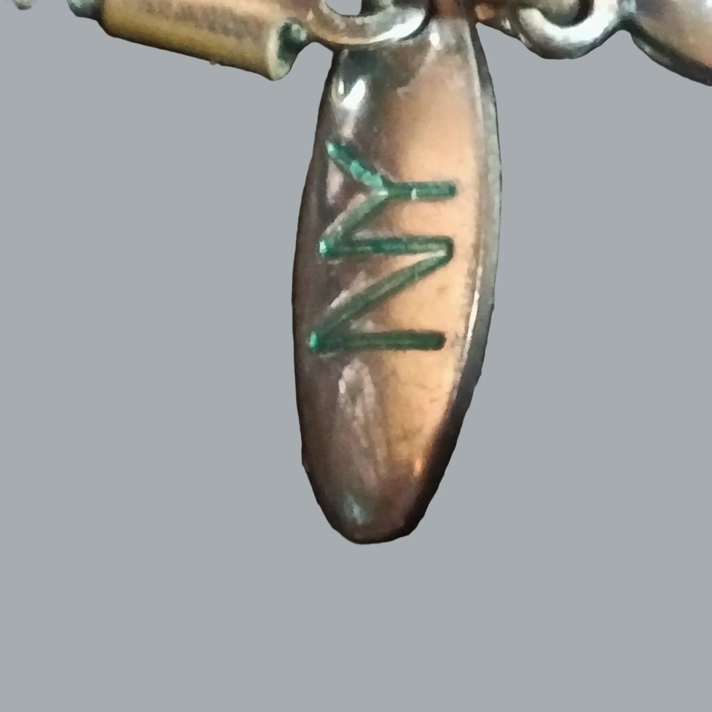 NY Signed Chunky Gray Clear Glass Bead Long Statement Necklace