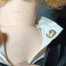 Load image into Gallery viewer, 1985 Effanbee Lucille Ball Vinyl Doll – Magician Cabaret Outfit Top Hat 16"