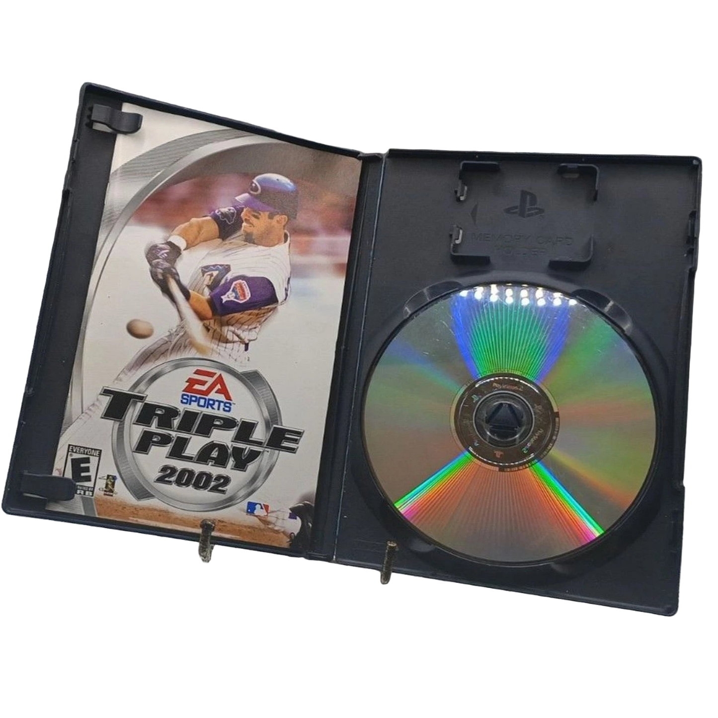 Triple Play 2002 - PlayStation 2 Case Disk and Manual