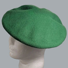 Load image into Gallery viewer, Military Style Beret: Classic Olive Green Cap