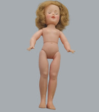 Load image into Gallery viewer, Ideal ST-12-N Shirley Temple 12" Sleepy-Eye Open Mouth Vinyl Doll – No Clothes