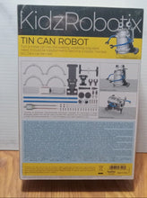 Load image into Gallery viewer, KidzRobotix Tin Can Robot DIY Science Kit STEM Powered Kids Boys & Girls Ages 8+