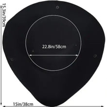 Load image into Gallery viewer, Pirate Hat Colonial Black Tricorn snaps hat