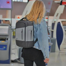 Load image into Gallery viewer, Daily Backpack 18L Laptop Bag Work & Travel Black Gray 19"x14"x6" New Durable