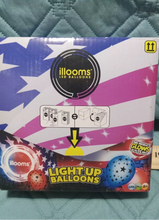 Load image into Gallery viewer, 6 3packs illooms LED Light Up Mixed Solid Stars Balloons