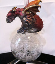 Load image into Gallery viewer, Dragon Pensive Percher 2018 Holiday Collectible Ornament QS293582