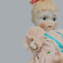 Load image into Gallery viewer, Vintage 8" All Bisque Doll Made in Japan Porcelain Baby Doll Collectible 1930s