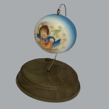 Load image into Gallery viewer, Vintage ANRI Italy Angel Music Box Ornament on Stand AS IS (Music is Sporadic)