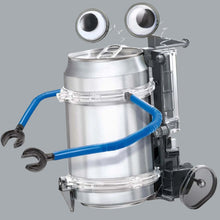 Load image into Gallery viewer, KidzRobotix Tin Can Robot DIY Science Kit STEM Powered Kids Boys & Girls Ages 8+