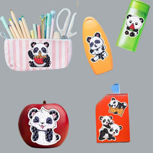 Load image into Gallery viewer, 43pcs Diamond Painting Sticker Kit – DIY Mosaic Art Set with Gem Tool