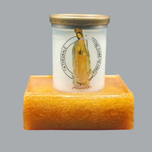 Load image into Gallery viewer, Authentic Our Lady of Notre Dame Prayer Candle, New Old Stock