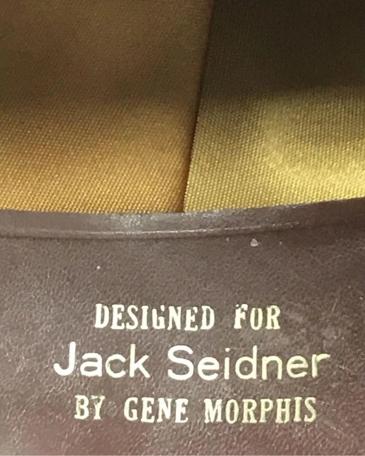 Vintage Artel Beaver Fur Felt Fedora Hat 7 1/8 Gene Morphis Jack Seidner