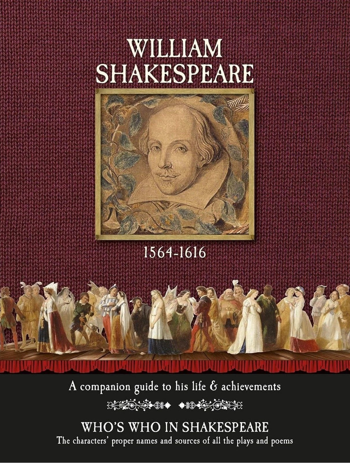 Who's Who in Shakespeare Reference Book Life Works Plays Poems Guide
