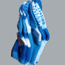 Load image into Gallery viewer, FROZEN TOGETHER FOREVER CHILDRENS 3 PAIRS FUZZY SOCKS (6/8, Indigo)