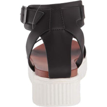 Load image into Gallery viewer, MIA Lunna Black Open Toe Casual Ankle Strap Sandals 6 M