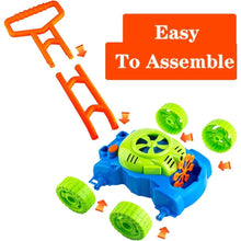 Load image into Gallery viewer, Automatic Bubble Mower Outdoor Toddler Toys for Backyard with Music, Baby Walker
