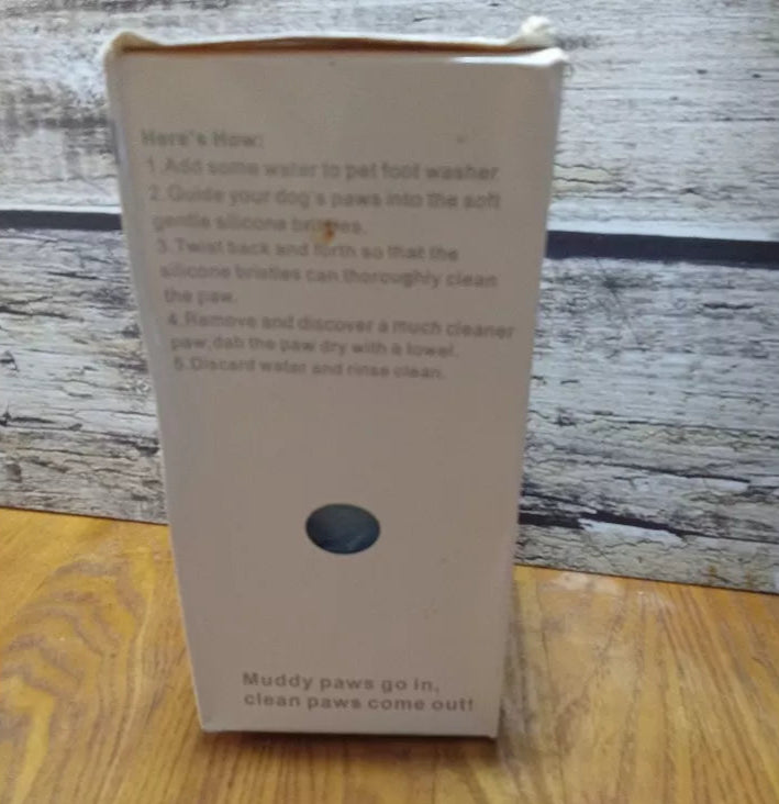 Dog Paw Cleaner Dog Plunger Feet Washer Muddy Paw Cleaner Cup for Large Dogs