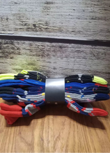 Load image into Gallery viewer, Mens Fashion Colorful Novelty Cotton Socks Men Colorblock Stripe 5 Pairs 10-13