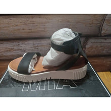 Load image into Gallery viewer, MIA Lunna Black Open Toe Casual Ankle Strap Sandals 6 M