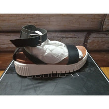 Load image into Gallery viewer, MIA Lunna Black Open Toe Casual Ankle Strap Sandals 6 M