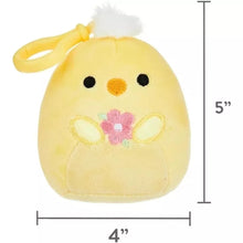 Load image into Gallery viewer, squishmallows 3.5" Easter Clip-On Triston The Chick