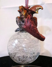Load image into Gallery viewer, Dragon Pensive Percher 2018 Holiday Collectible Ornament QS293582