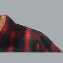 Load image into Gallery viewer, Flannel Shirts Long Sleeve Button Down Shirt Lightweight Plaid Brushed Casual 3X