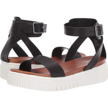Load image into Gallery viewer, MIA Lunna Black Open Toe Casual Ankle Strap Sandals 6 M