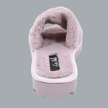 Load image into Gallery viewer, Faux Fur Slide Sandal Unisex Slippers House Shoes Indoor Outdoor Brown Size 11
