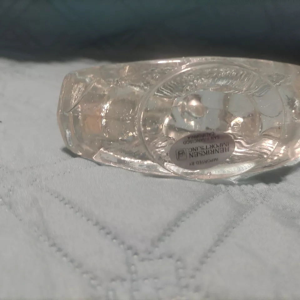 Crystal Rocking Horse Candle Holder Heavy~Henriksen Imports of San Francisco