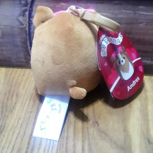 Load image into Gallery viewer, Clip On Andres The Sheltie is a brown dog Squishmallow from the Dogs Squad 3.5"
