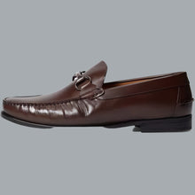 Load image into Gallery viewer, Blanco Garcia Baker Bit Moccasin Chocolate 9.5 M Handmade Leather