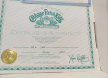 Load image into Gallery viewer, Vintage 1985 Porcelain Cabbage Patch Kids Doll Jenifer Alice Iob