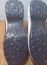 Load image into Gallery viewer, Slip on Sock Sneakers Mesh Shoes Wedge Comfort AirCushion Platform Navy Blue 8.5