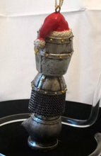 Load image into Gallery viewer, Medieval Helms Totem Holiday Ornament 1½"Wx2"Dx5"H