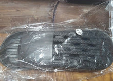 Load image into Gallery viewer, Rubber Slide On Sandals Flexible Double Strap Slippers Waterproof 8 M US, Black