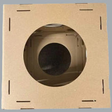 Load image into Gallery viewer, Midlee Cardboard Cat Climbing House Furniture- 2 Tower w/Scratching Pads