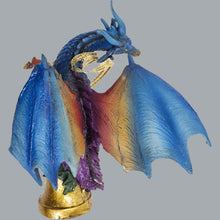 Load image into Gallery viewer, Dragon with Bells Hanging Christmas Ornament with Ribbon