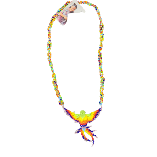 Hummingbird Seed Bead Necklace* Handmade in Guatemala